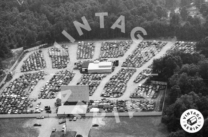 131 Drive-In Theatre - Vintage Aerial